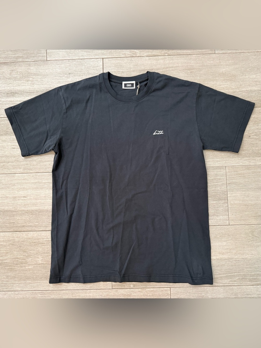 2026 Men's KITH LAX Tee Black khma030214-001 T-Shirt Size L Large Brand New
